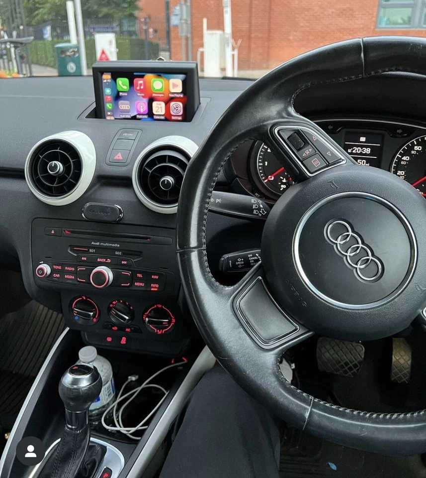 Kit de integración automática inalámbrico Audi A1 CarPlay y Android Foto 3 de 4