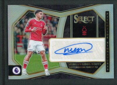 2023-24 MORGAN GIBBS WHITE AUTO PANINI SELECT PREMIER LEAGUE
