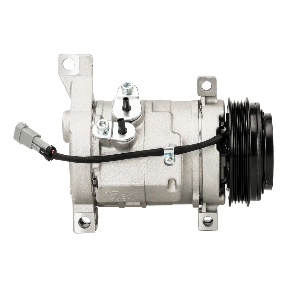 AC A/C Compressor For GMC Yukon 2001 2002 2003 2004 2005-2009 6.0L 5.3L 4.8L - Image 3 of 4