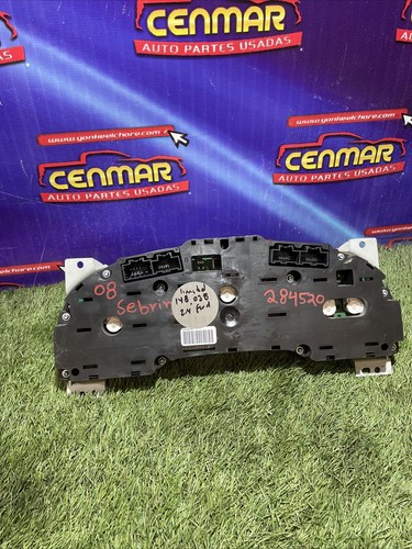 2007-2009 CHRYSLER SEBRING INSTRUMENT CLUSTER OEM 05172704AD 148K MILES - Picture 8 of 10