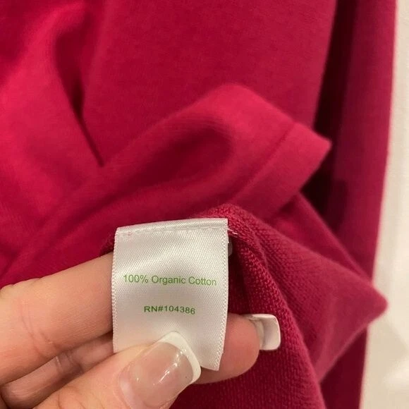 Garnet Hill Organic Cotton Sweater Size XL EUC - Image 4 of 4