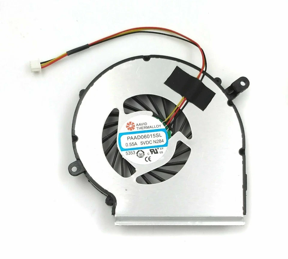 New for MSI GE62 GL62 GE72 GL72 GP62 GP72 PE60 PE70 3-Pin CPU + GPU Cooling Fan - Bild 3 von 4