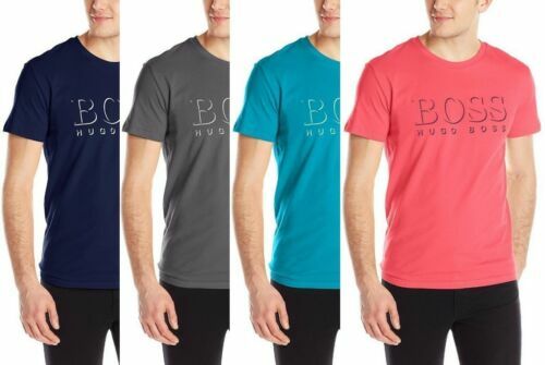 Bruno Banani Herren T-Shirt V-Ausschnitt Marineblau - 100% Baumwolle, Größe L