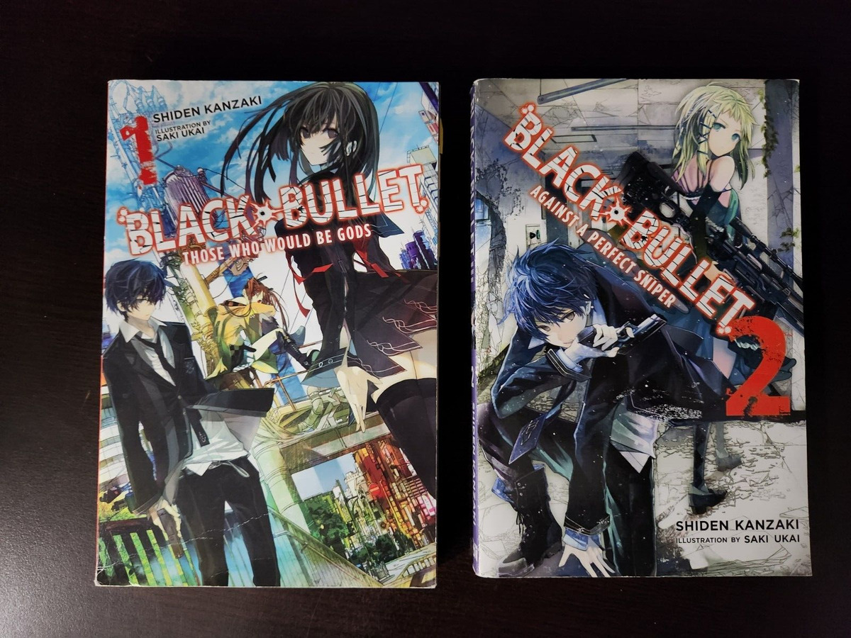 Light Novel ) Black Bullet  Animes Brasil - Mangás & Novels