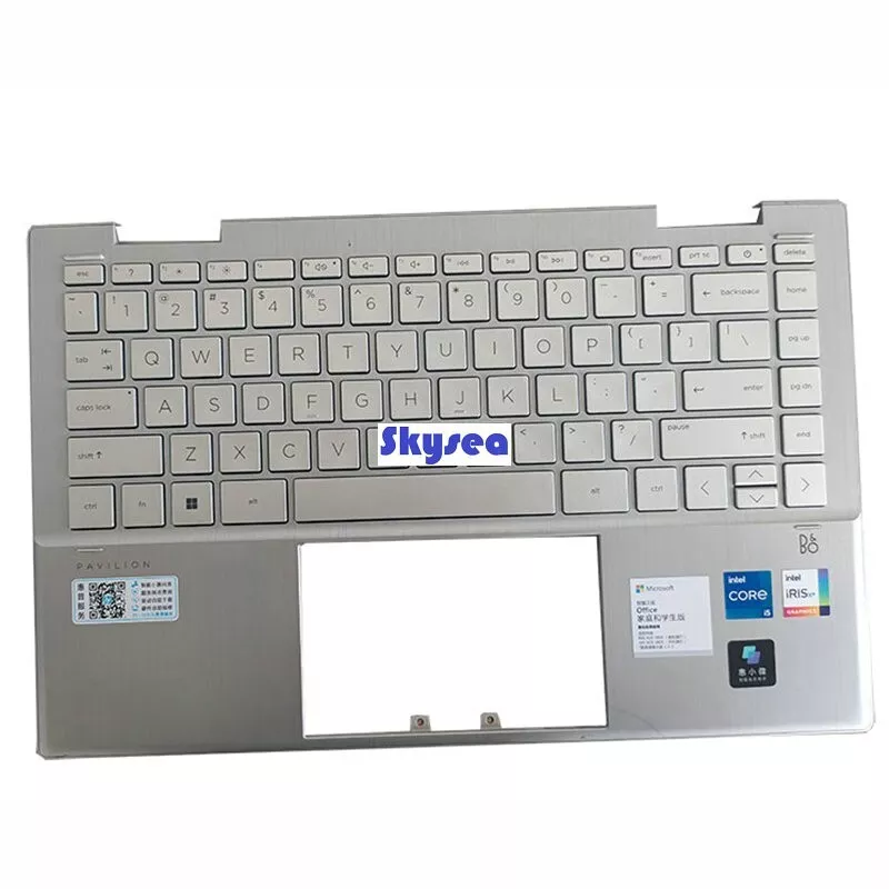 For HP Pavilion 14-DY Palmrest Touchpad Cover Keyboard US M76691 