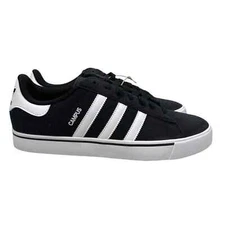 Adidas Campus Vulc Core Black Cloud White Sneakers Retro ID1372 Mens Size