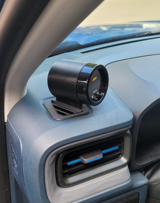 Dash Vent gauge pod for 2022-26 Ford Maverick XL, XLT, LARIAT, Tremor, and Lobo