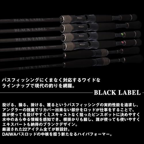 Daiwa 25 BLACK LABEL SC S64L-ST Grip Joint 2pcs 6ft 4in Spinning Rod New - Picture 3 of 7