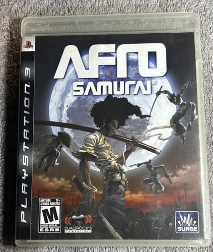 Afro Samurai (Sony PlayStation 3, 2009) Complete w/Manual- Disc Mint