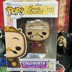 Funko Pop! Disney Beauty and the Beast Cogsworth #1133 Disney 100 30 Years