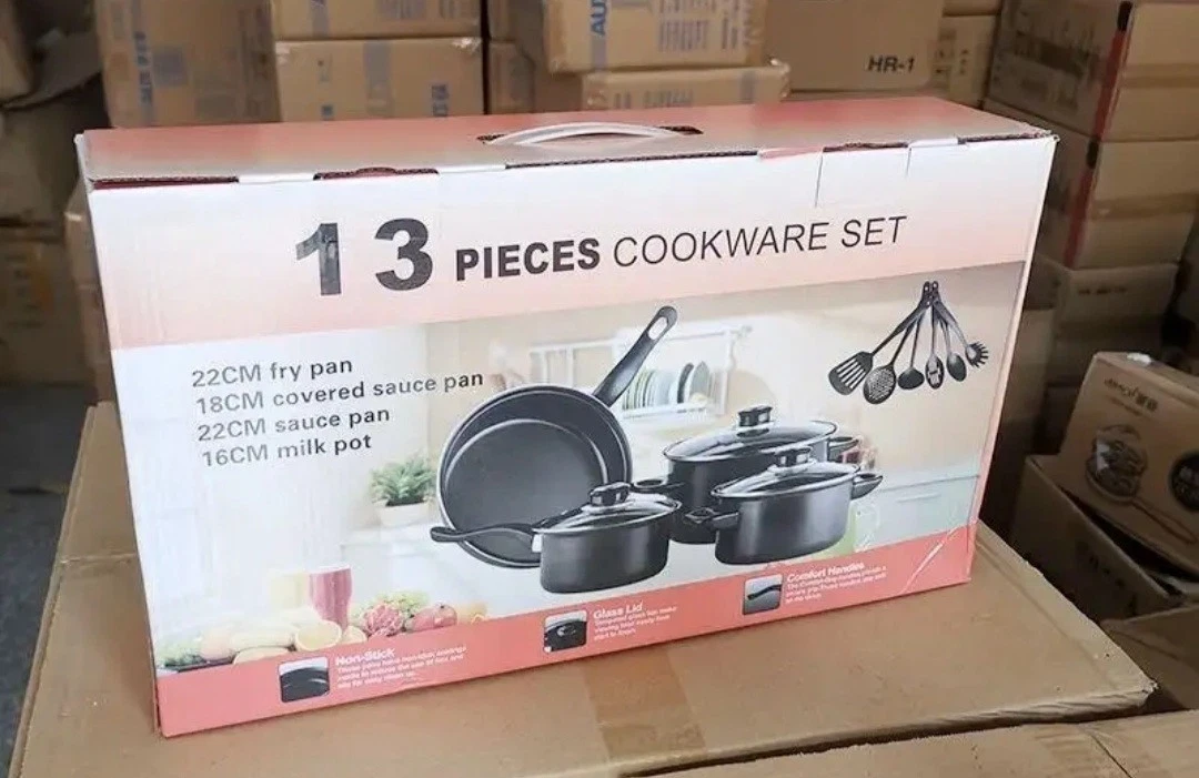13-Piece Cookware Set Non-Stick