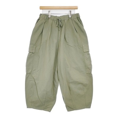 nest Robe 01233-1408 Cotton Linen Cocoon Cargo Pants khaki 6-0511M 