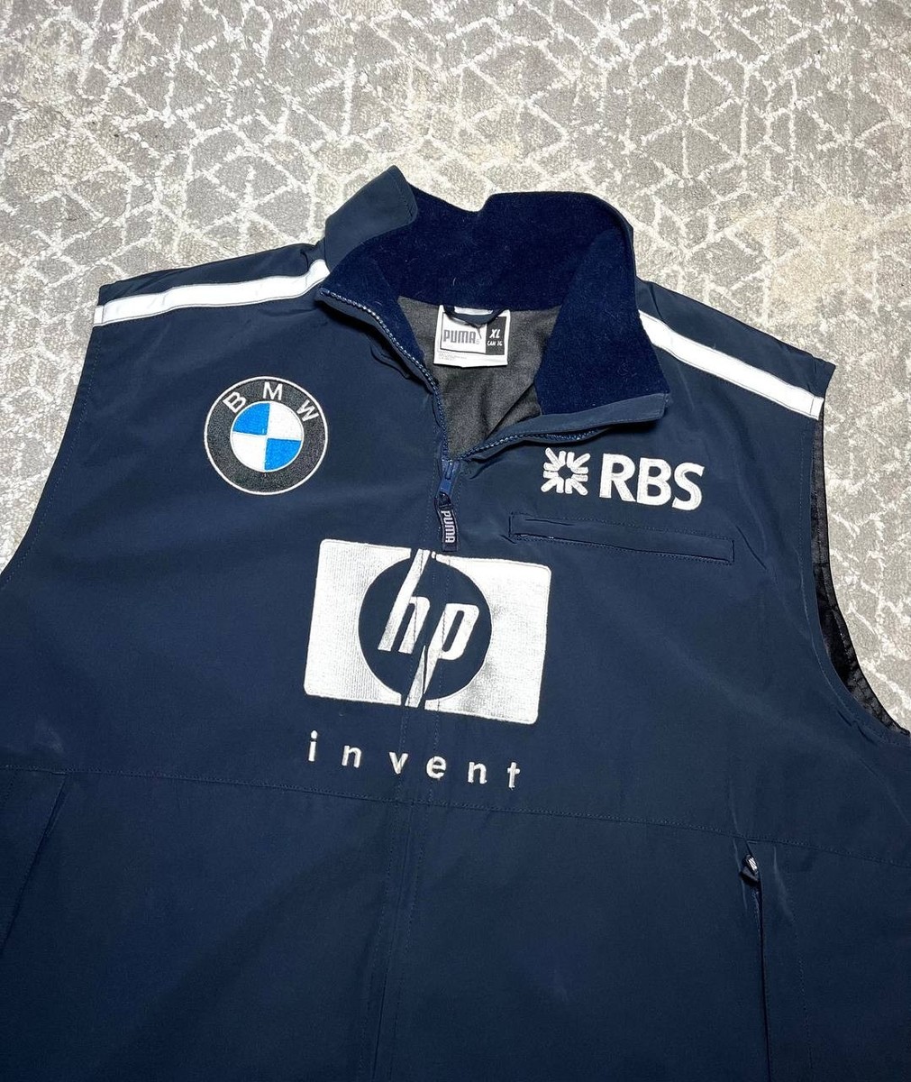 Puma BMW Williams F1 Team Inflatable Vest Racing HP RBS Formula 1