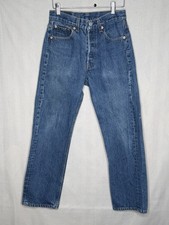 Vintage Levis 501 Jeans Mens 29x30 USA Made 80s 90s Dark Wash Denim Pants 501xx