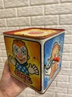 READ!!! 1971 Vintage Mattel Jack In The Music Box Tin Wind-Up Toy - Working~