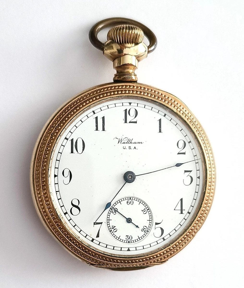 Waltham Mechanical (Manual) Gold Filled Pocket Watch Pocket  display picture 1