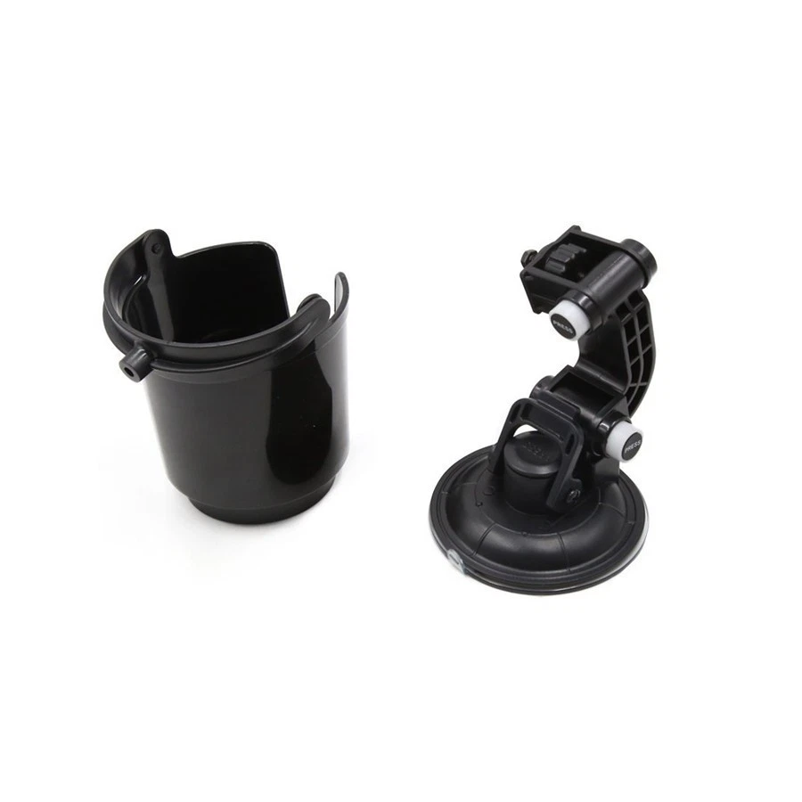 Adjustable Black Portable Car Vehicle Drinks Holder Coffee Cup Bottle Organizer - Image 4 of 4