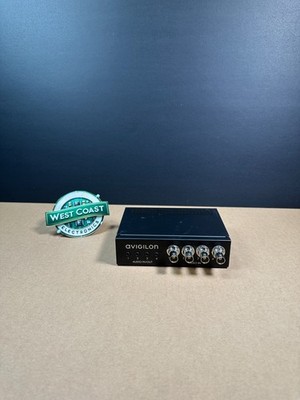 Avigilon Analog Video Encoder ENC-4P-H264 12VDC 24VAC 4-Port Ships Fast!!!