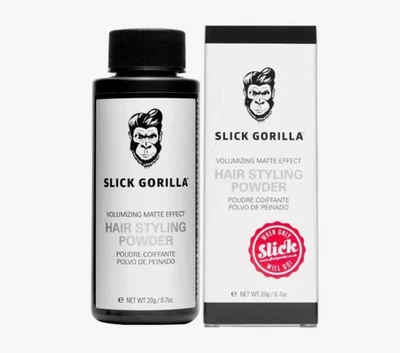 Slick Gorilla 20g Hair Styling Powder Volumizing & Matte Finish Strong Hold UK