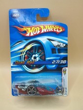 2006 Hot Wheels #27 First Editions 27/38 QUAD ROD Maroon w/Chrome OH5-MC3 Spokes