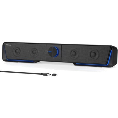 PC Lautsprecher Soundbar Bluetooth USB Tragbar Computer Lautsprecher