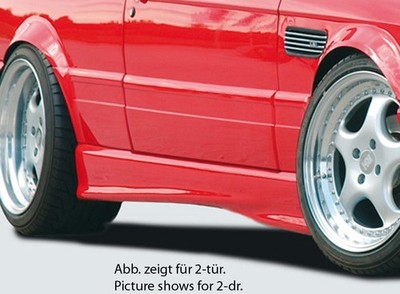Rieger Seitenschweller rechts für BMW 3er E30 4-tür. | Lackierung erforderlich (