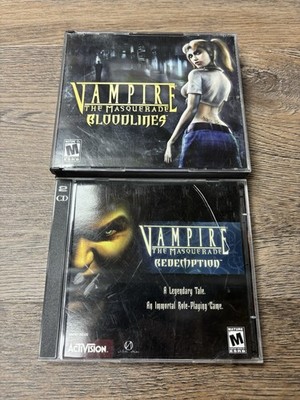 Vampire: The Masquerade -- Bloodlines & Redemption PCCD Both Games