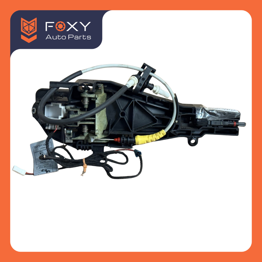 OEM BMW E70 E72X5 X6 REAR Left Driver Door Handle COMFORT ACCESS Bluewater Meta