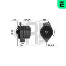 ERA Lichtmaschine Generator Lima 210089A für VW 14V JETTA 2 19E 1G2 165 POLO 86C