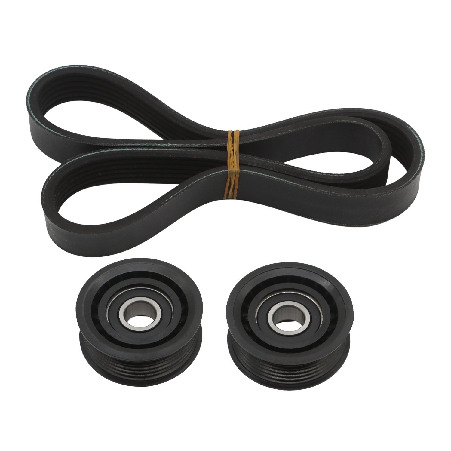 5Pc Drive Belt Replacement Kit For Maserati Ghibli Levante Quattroporte 3.0T V6