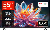 55T6C 55'' Qled Tv 4K Hdr, Firetv (Smarttv Con Dolby Vision E Atmos, HDR10+, Pre