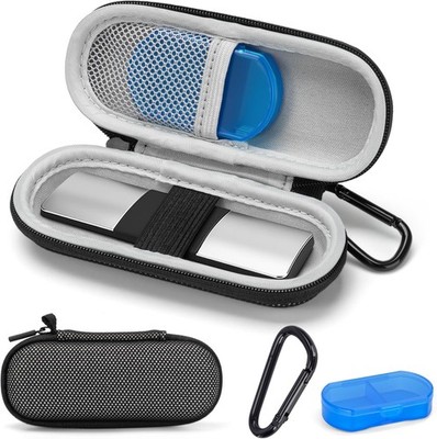 Case for KardiaMobile 1L 6L Personal EKG Monitor, Hard Travel Carrying Case for