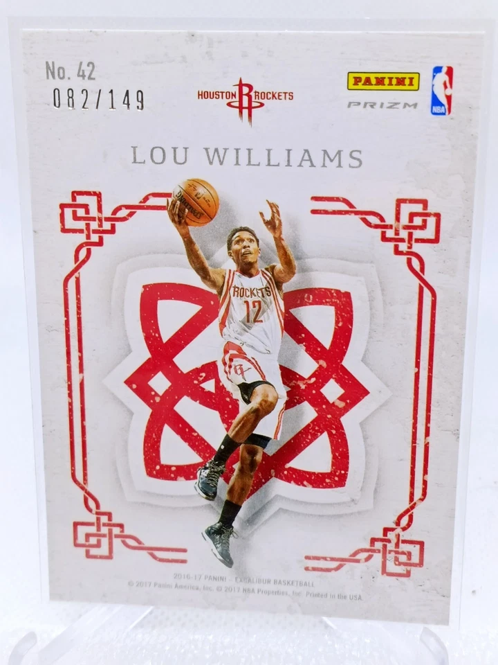 2016-17 Panini Excalibur - Crusade Louis Williams #42 Light Blue /149 - Image 2 of 2