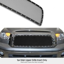 Fits 2007-2009 Toyota Tundra Stainless Steel Mesh Grille Insert Fits 2007-2009 Toyota Tundra Stainless Steel Mesh Grille Insert