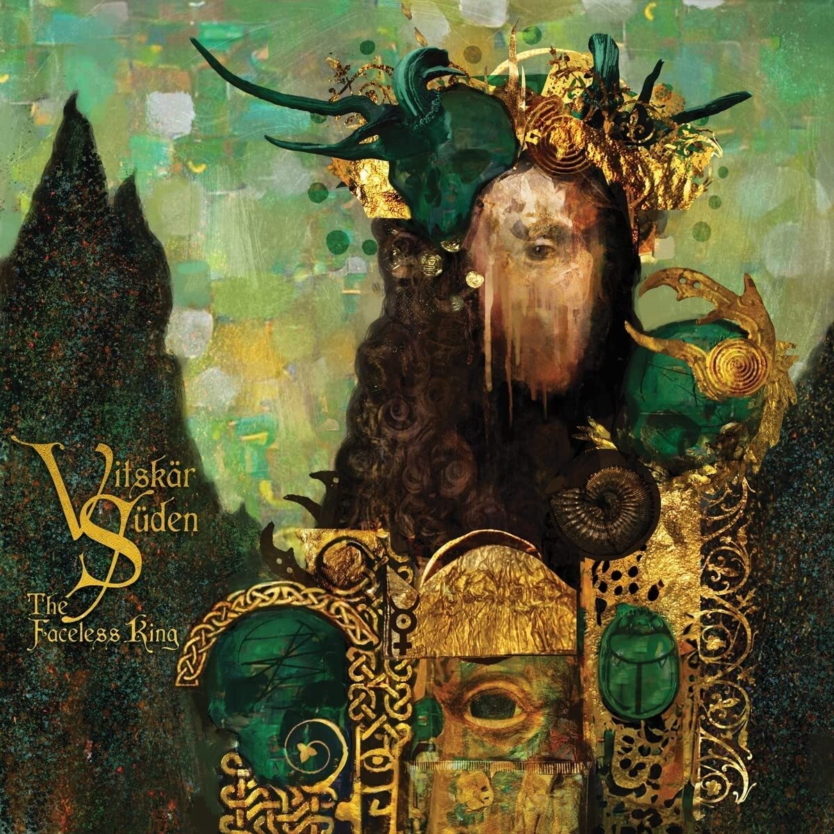 Альбом Vitskär Süden The Faceless King (CD)