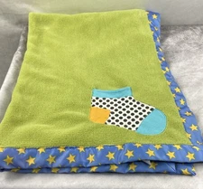 Carters Kidsline Little Miss matched Green  Baby Blanket