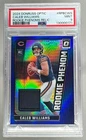 0171 Caleb Williams 2024 Donruss Optic Blue Hyper Rookie Phenoms Patch RC PSA 9