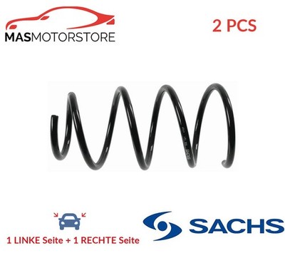 SCHRAUBENFEDER FAHRWERKSFEDER VORNE SACHS 998 781 2PCS A FÜR TOYOTA COROLLA 2L