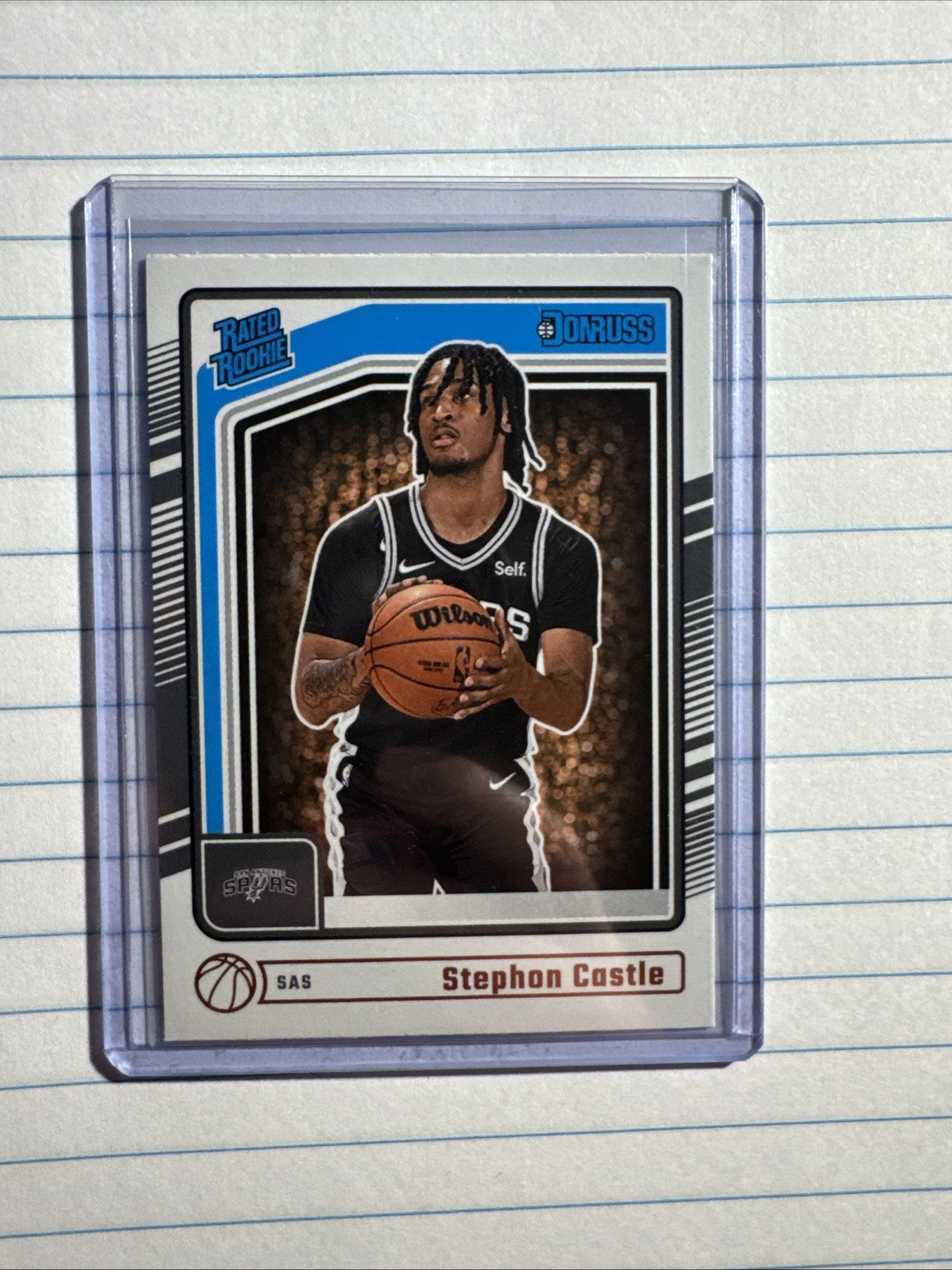 2024-25 Panini Donruss - Rated Rookie Stephon Castle #244 (RC)