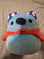 Squishmallows Disney Stitch Laundry Super Hero Plush 8" Soft Stuffed Animal Toy