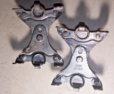 Pair Vintage Stubai Austria Shoe Snow Ice Spikes Cleats 