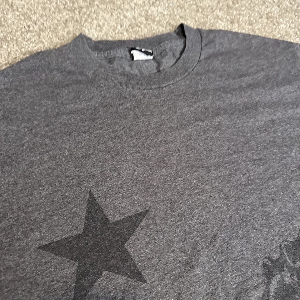 Camiseta De Colección Y2K Nor Cal NorCal Skate Cyber Grunge Gótico Emo Gris Oscuro Grande Foto 4 de 4