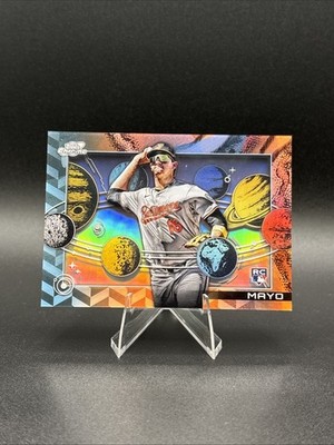 Coby Mayo 2025 Topps Chrome Cosmic Planetarium RC SSP Case Hit Orioles