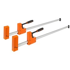 JORGENSEN 36-inch Bar Clamps, 90 Cabinet Master Parallel Jaw Bar Clamp Set,