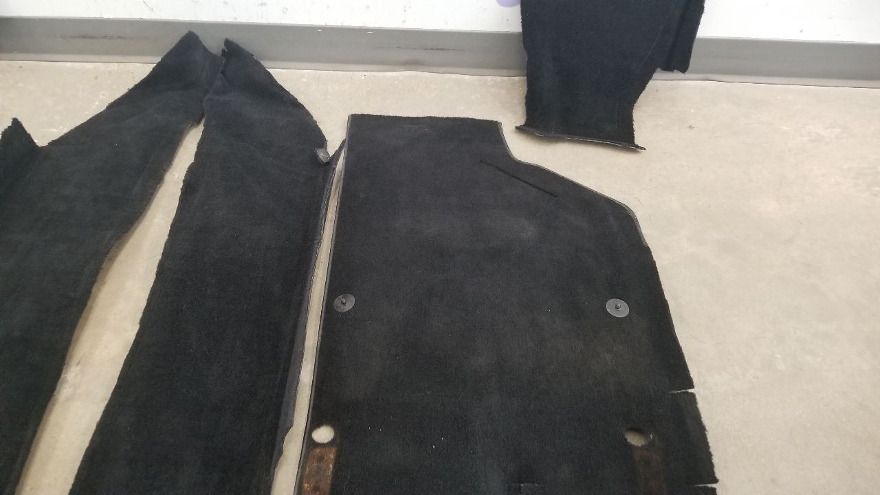 Lamborghini Gallardo 2004 Carpet sets Set Black