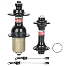 NOVATEC F172SB Road Bike Hubs Front Rear 20 24 Hole V-Brake 8-11 Speed Sound Hub
