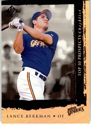 1999 SP Top Prospects #7 Lance Berkman