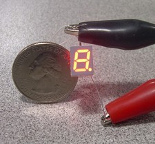 Lot of 50 (50PCS) New Common Cathode 7 Segment LED Display 0.28" High HD 1077