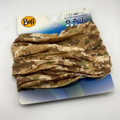 Buff Coolnet Mens Multi Pixels Desert Uv+ Multifunctional Headwear Neckwear
