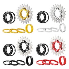 20T Single Speed Cassette Distanziali Pignone Ruota Libera Fixie Adattatore Kit